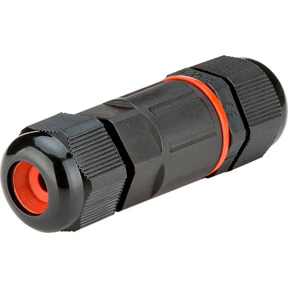 Goobay 81325 IP68 Kabelsamleled 7,5 cm Sort