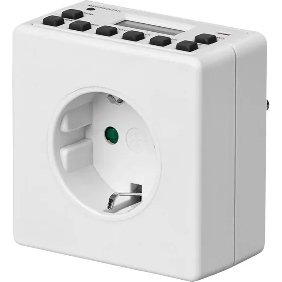Goobay Digital Timerstik 230 V hvid