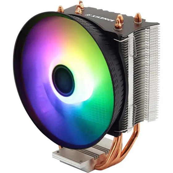 Xilence M403PRO.ARGB CPU-køler 120 mm Sort/Rød/Sølv