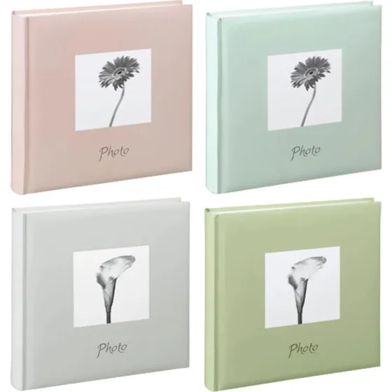 Hama Susi Pastel Jumbo Fotoalbum 30x30 cm, 100 sider, farveblandet