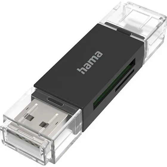Hama Kortlæser USB-A Micro-USB SD/microSD