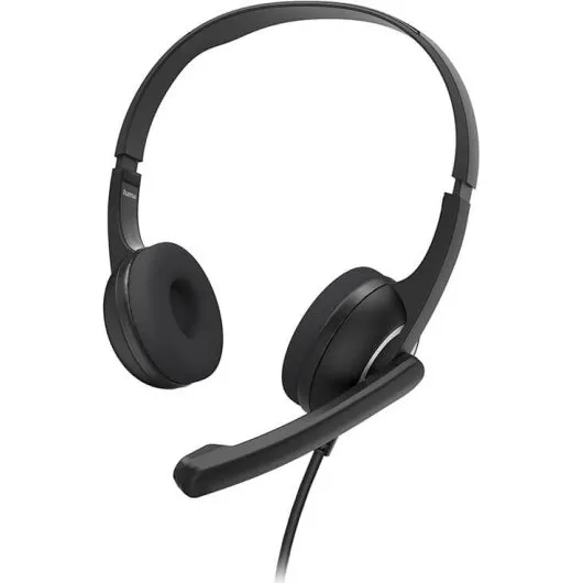 Hama HS-P150 V2 On-Ear Headset Sort med Mikrofon