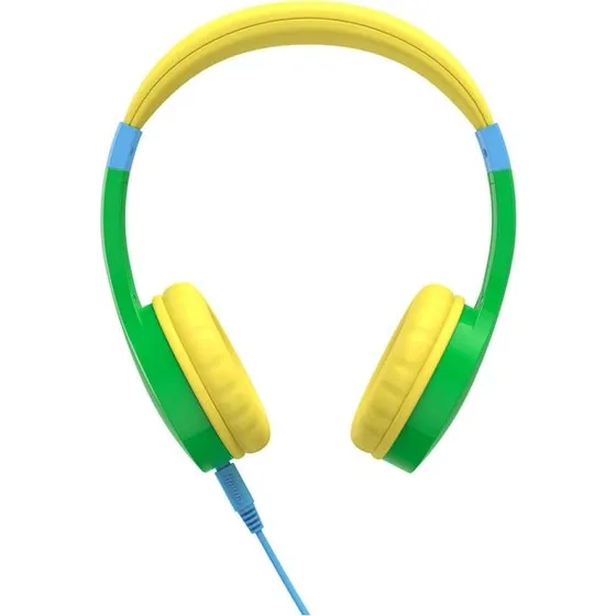 Hama Kids Guard On-Ear Høretelefoner 85dB Grøn/Gul