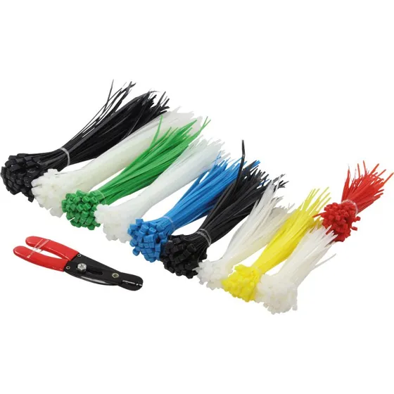 LogiLink Kabelstrips Sortiment (600 stk.) med Tang