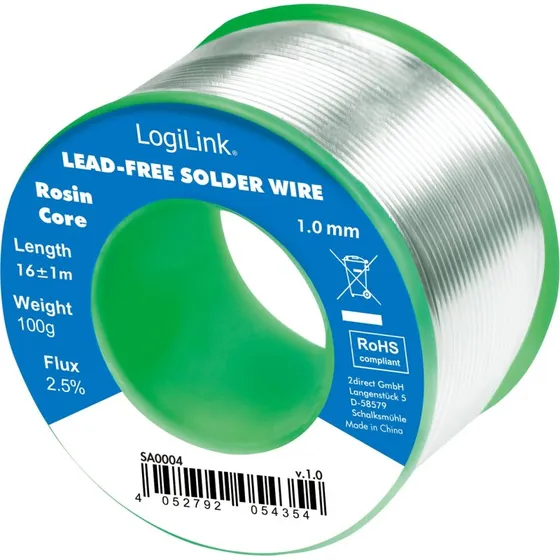 LogiLink Blyfri Lodning 1mm 100g