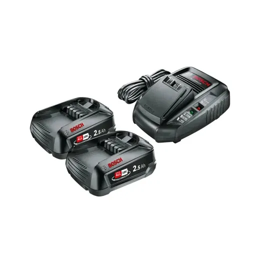Bosch Startsæt 18 V (2 x 2,5 Ah + AL 1830 CV) 1600A031T5
