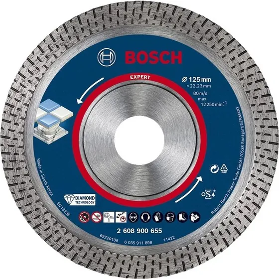 Bosch Expert HardCeramic Diamantskæreskive 125 mm