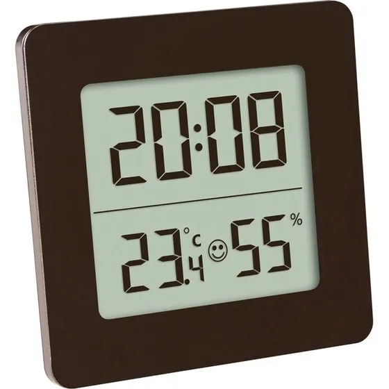 TFA-Dostmann 30.5038 Digital Hygrometer & Termometer, Sort