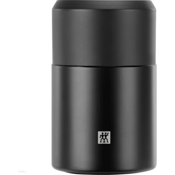Zwilling Thermo Madbeholder 700ml Sort med Ske