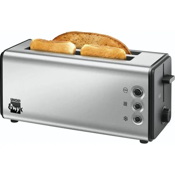 Unold Onyx 38915 2-skives brødrister, rustfrit stål, sort
