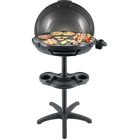 Steba VG325 Elektrisk Søjlegrill 48 cm, Metalgrå/Sort