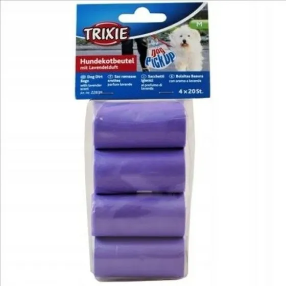 Trixie Pick Up Hundeposer med Lavendelduft 4x20 stk