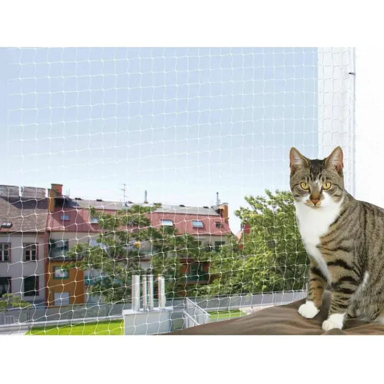 Trixie Cat Protect Sikkerhedsnet 4x3m, transparent