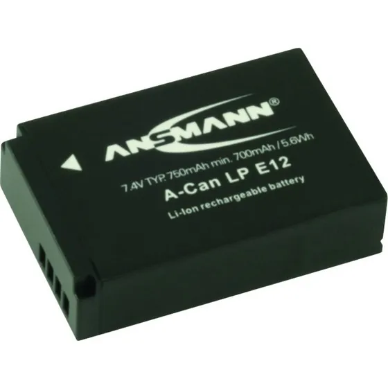 Ansmann A-Can LP-E12 Li-Ion 750mAh