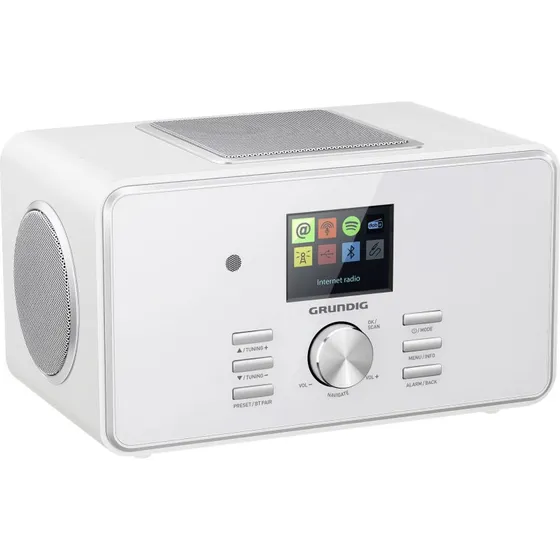 Grundig DTR 6000 X Hvid DAB+/Internet Radio med Bluetooth