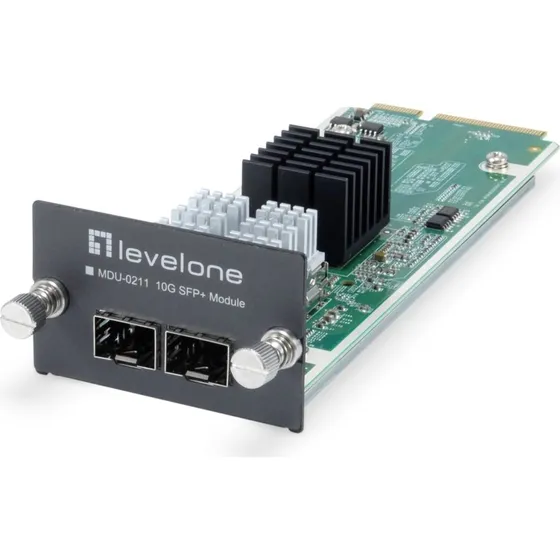 LevelOne MDU-0211 2-Port 10G SFP+ Ekspansionsmodul