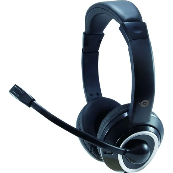 Conceptronic POLONA02BA Kablet Høretelefoner Sort