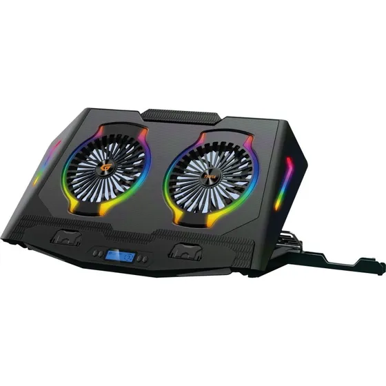 Conceptronic ERGO Gaming Blæser 17" med USB-hub og smartphonestander