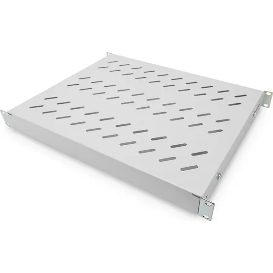 DIGITUS RM Justerbar Rackhylde 19" 1U Grå 600mm Max 50kg
