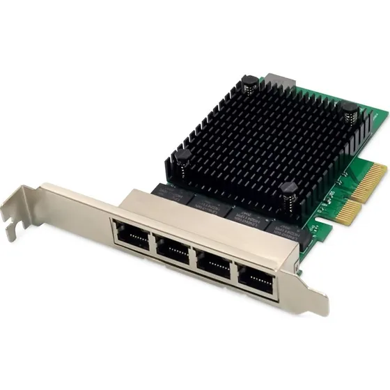 DIGITUS DN-10136 4-Port 2.5 Gbps Netværksadapter PCIe 2.1