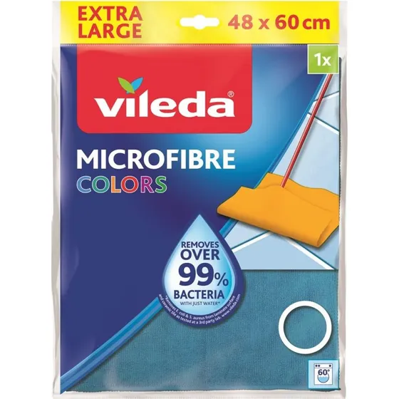 Vileda Colors Microfibre Gulvklud 48x60 cm