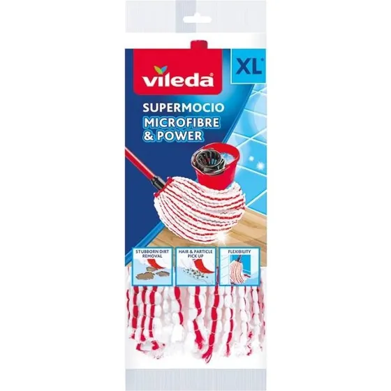 Vileda SuperMocio Microfibre & Power Moppehoved (157919)