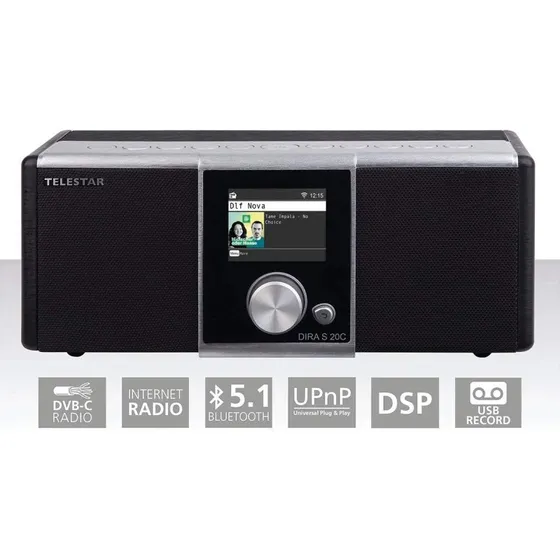 Telestar Dira S 20C Kabel (DVB-C) & Internet-Stereoradio