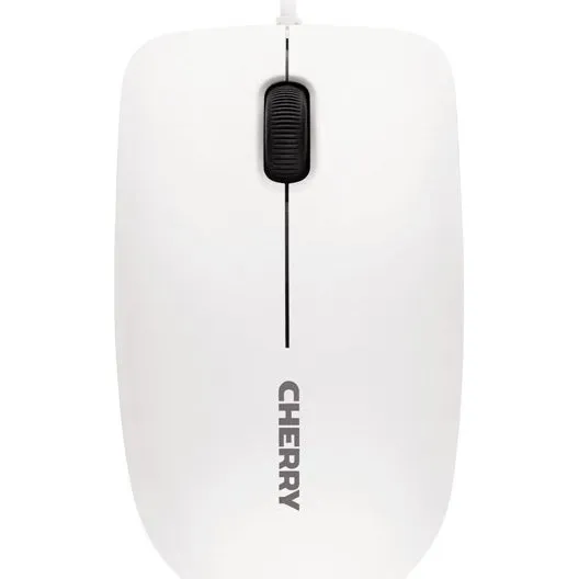 Cherry MC 1000 Optisk Mus Hvid Sort Base