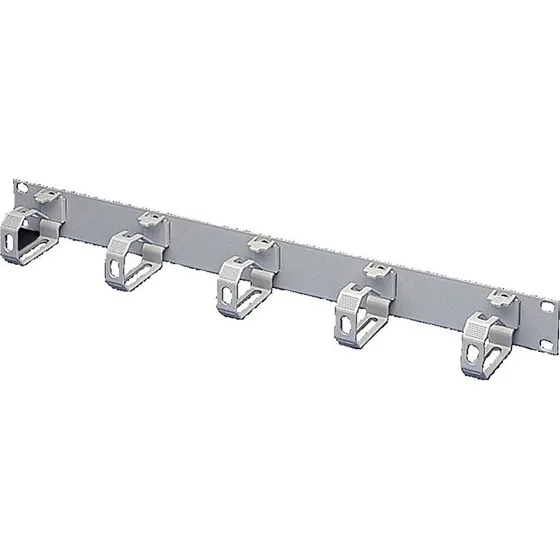 Rittal 7159035 Kabelstyringspanel med 5 Bøjler, Grå (RAL 7035)