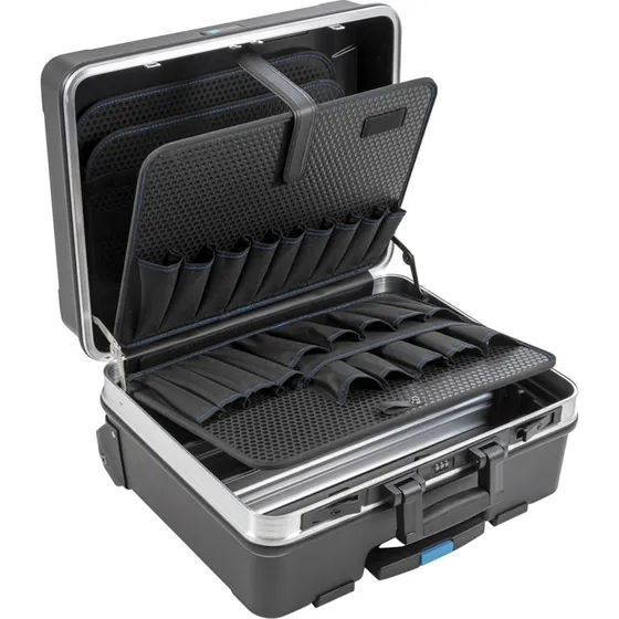 B&W TOOL.CASES go Hårdt Værktøjskuffert på Hjul, Sort