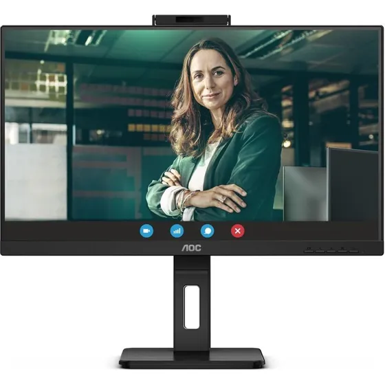 AOC Q27P3QW 27" QHD IPS Skærm, 75 Hz, Højdejusterbar, Sort