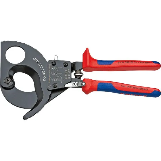 KNIPEX Kabelsaks 280 mm Ø52 mm, sort lakeret