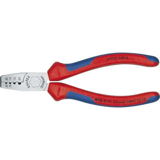KNIPEX Crimptang til Kabeltyller 145 mm 0,25-2,5mm²