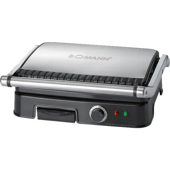 Bomann KG 2242 CB Bordgrill 2000W rustfrit stål
