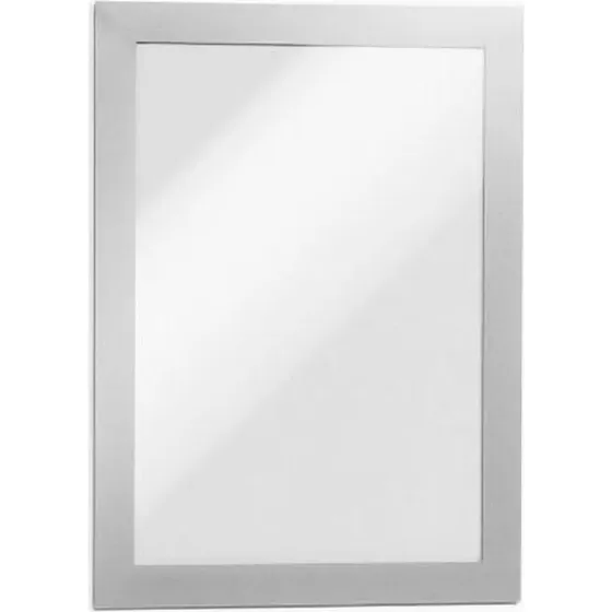Durable Duraframe Magnetisk Plastramme A5 (5pk) Sølv