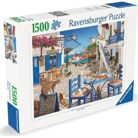 Ravensburger Cats Of Mykonos - 1500 brikker