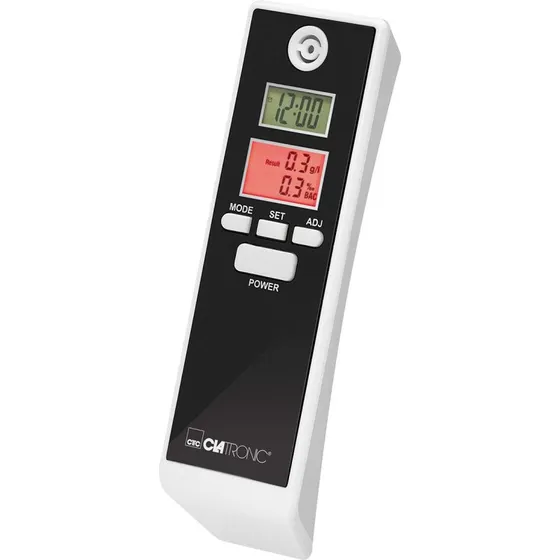 Clatronic AT 3605 Alkometer Sort/Hvid, 0,20,5 %