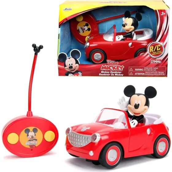 Jada RC Mickey Roadster 19 cm – Fjernstyret Mickey Mouse-bil