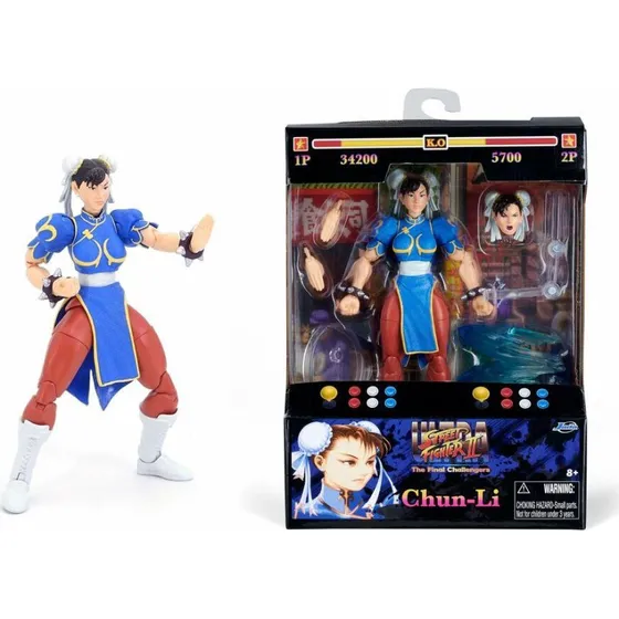 Smoby Street Fighter Chun-Li 15 cm Actionfigur