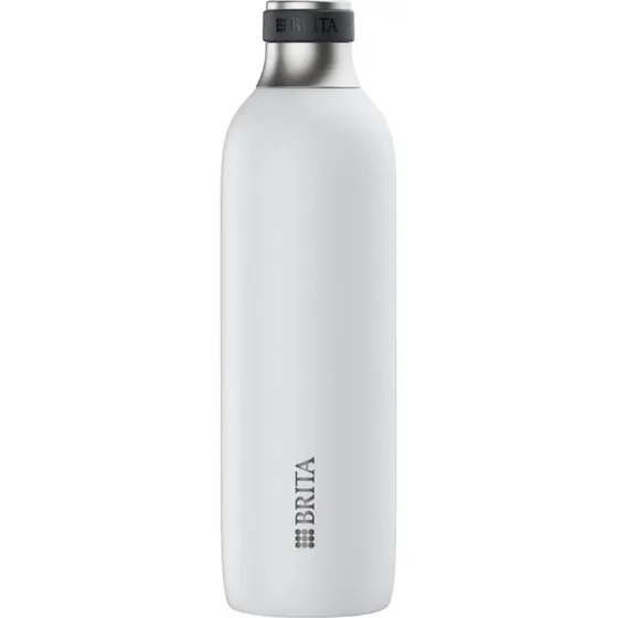 Brita sodaTRIO Drikkeflaske 1 L, Hvid, Rustfrit Stål