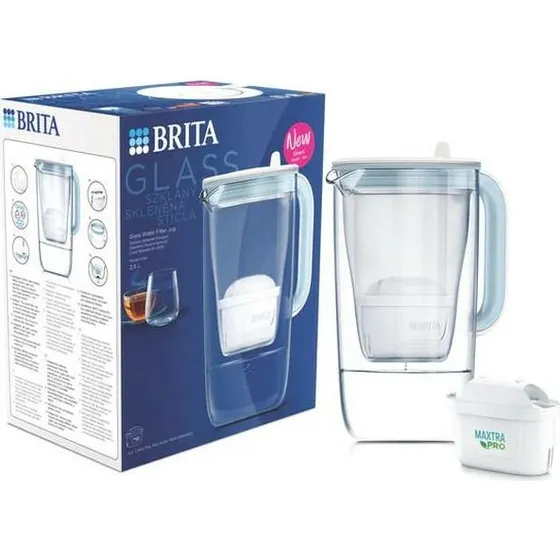Brita 1050452 Vandfilterkande 2,5 L Blå/Hvid