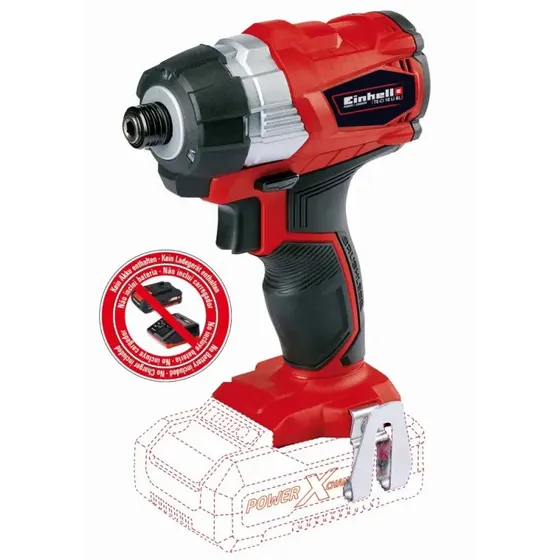 Einhell TE-CI 18 Li 1/4" 2900 rpm 180 Nm Sort/Rød