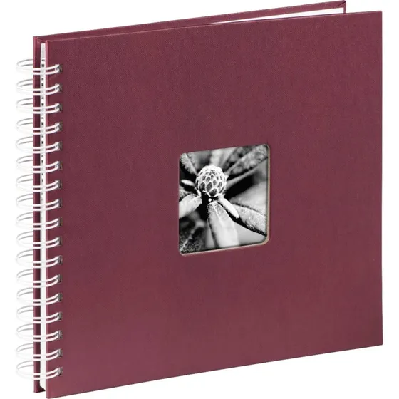 Hama Fine Art Fotoalbum 28x24 cm, 50 sider, Bordeaux