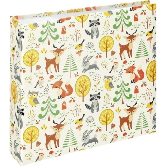 Hama Forest Fotoalbum 10x15 cm, 100 ark, hvid