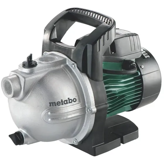 Metabo P 4000 G Havepumpe 1100 W, 4000 l/t, sort/grøn