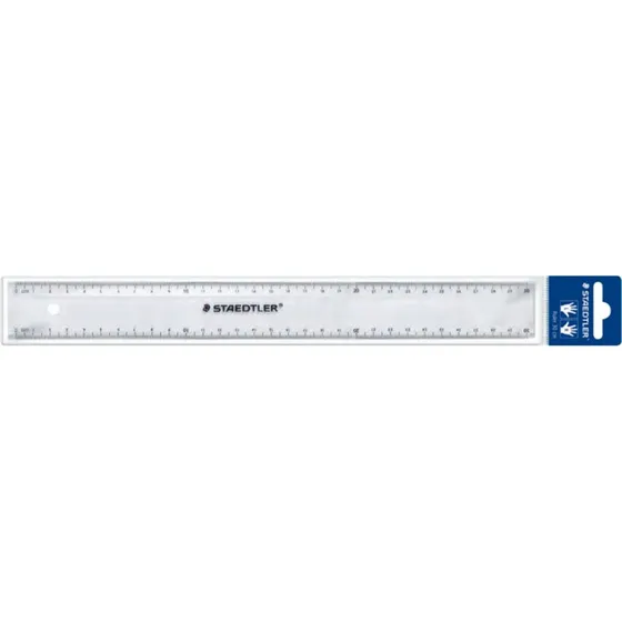 Staedtler Mars 562 PB Lineal 30 cm, Transparent, 20 stk.