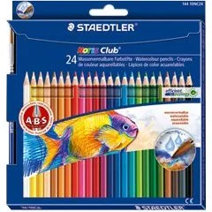 Staedtler Noris Akvarel Farveblyant 144, 24 farver