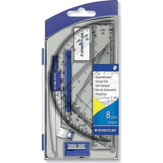 Staedtler Noris Geometri Sæt i Opbevaringsæske
