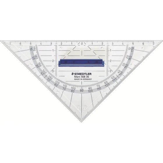 Staedtler Mars Geometri Trekant 16 cm med Flytbar Greb