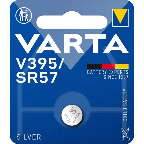Varta SR57 (V395) Sølvoxid-knapcelle, 1,55 V, 1 stk.